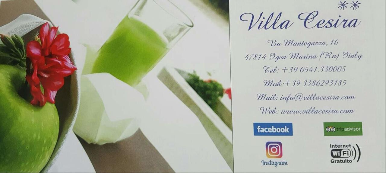 Hotel Villa Cesira Bellaria-Igea Marina Luaran gambar
